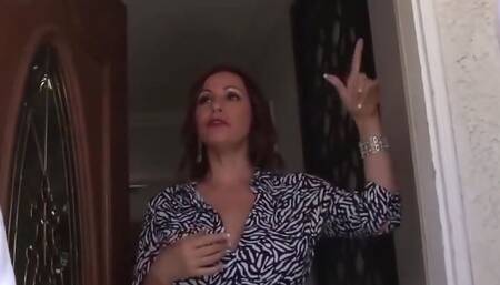 Desperate Housewife Gets Her Pussy Plowed by Two Black Guys in Front of Her Hubby