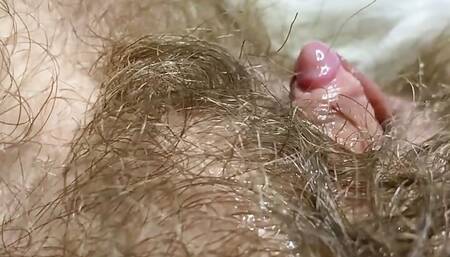 Huge erected clitoris fucking vagina deep inside big orgasm