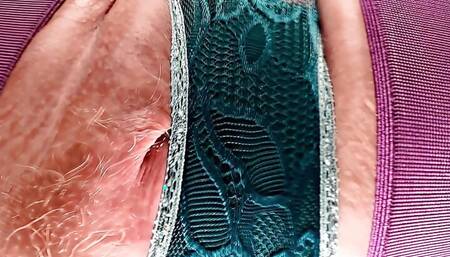Playing and Squirting in Panties