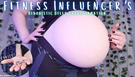 Fitness Influencer's Hedonistic Belly Transformation - HD - The Goddess Clue, Shrunken People Vore Stuffing, Belly Expansion, Weight Gain and Pure Gluttony