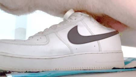 Doing my mates Nike AF1s