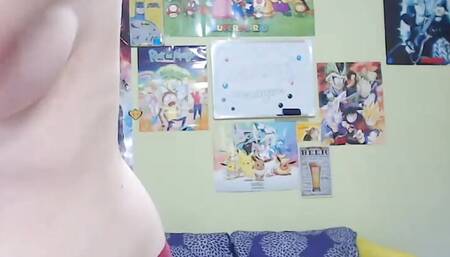 Sexy redhead shows hot hairy bush