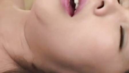 Japanese with Big breast Solo Fingering