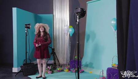 TRANS ANGELS - Roman's Photoshooting Day Turns To A Wild Fuck Session With His Assistant Alexa Scout