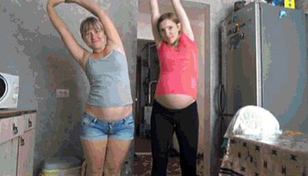 look at the belly button it is so huge Sn