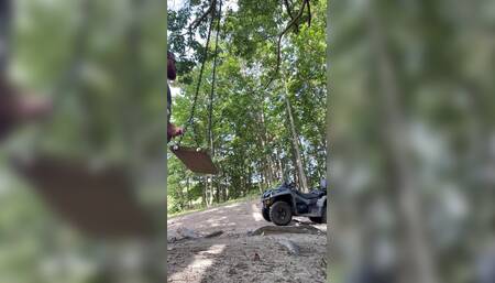 Finding that secret spot in the woods for Dad and Son to fuck