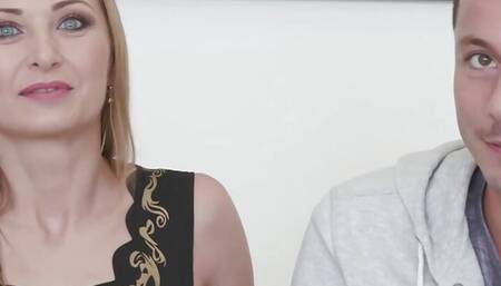 Beautiful Wife Luca Bella Gets Fucked Doggy Style in Front of Cuck