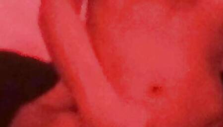 Ladyboy rides cock until he has a prostate orgasm