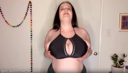 JOI For My Huge Tits While I Change Bras