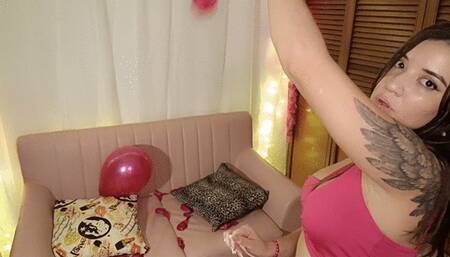 Part 5 of 6 game afternoon balloons pink 12