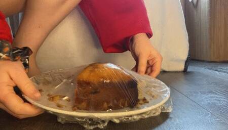 Homemade cake go to waste? Not on my watch!