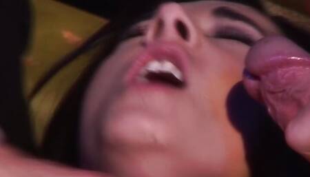 Four men take a good care of Lou Charmelle