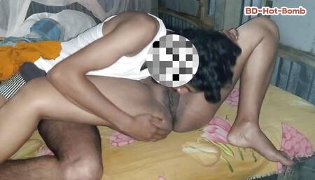 Village Sexy Wife Face Fuck and Hardcore Virgin Anal Fuck, Pussy Fuck Then Cum Inside Her Asshole