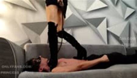 High Heeled Boots Trampling