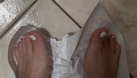 slave251023 under My feet