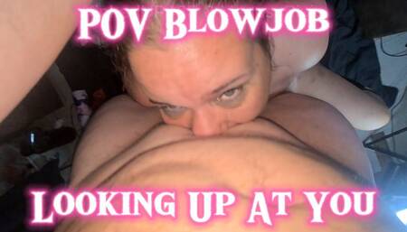 POV Face Fucking While Looking Up At You