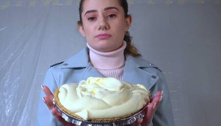 Anastasia Maye Pies You in the Face Femdom POV