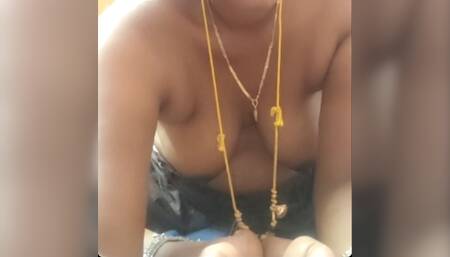 My wife sex video call in open part 3