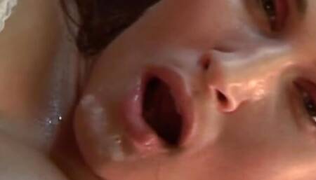 Mega horny milf fucked and pissed off