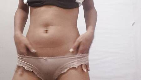 Horny Babe Films Herself Masturbating Her Perfect Large Labia Pussy To Multiple Orgasms With Strong Contractions