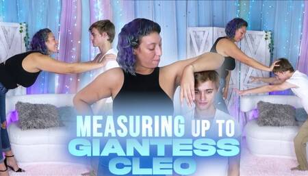 Measuring Up To Giantess Cleo (UHD WMV)
