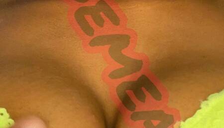 ASMR LIPS AND TITTY TEASE