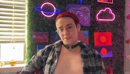 FTM Femboy Tells You How to Fuck Your Ass JOI