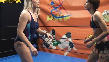 Valkyr vs Vallia - Female Domination Wrestling Fight - RM214 - HD720