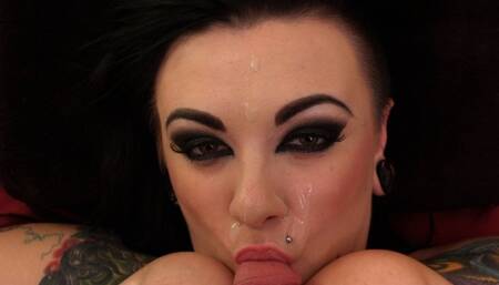 Scarlet LaVey POV Facial from "Smoke Rims"