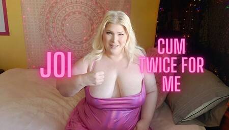 JOI Cum Twice For Me Trailer