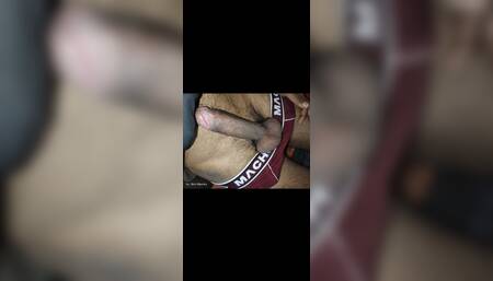 masturbating