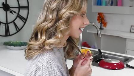 Wild And Crazy Stepmother Expresses Her Newfound Sexual Desires To Her Shocked Stepson - PervMom