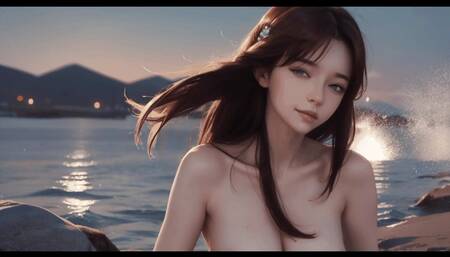 AI generated Mari Makinami