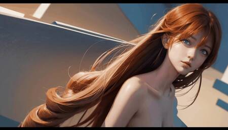 AI generated Asuka Langley