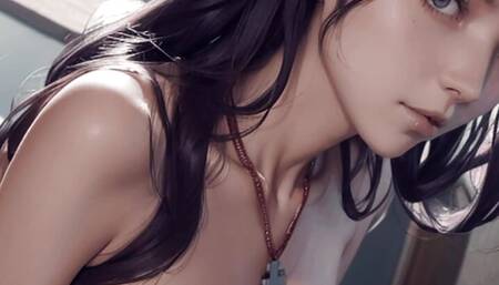 AI generated Misato Katsuragi