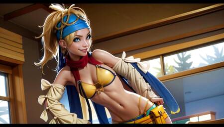 AI generated Rikku (Final Fantasy X)