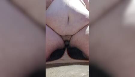 grinding on a 7" dildo