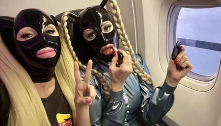 Miss Fetilicious & Lola Noir joining the Mile High Club