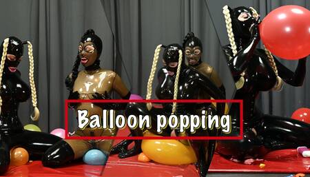 Balloon popping