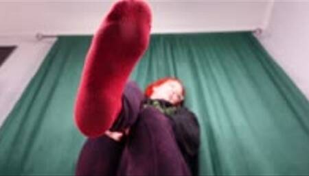 Allowing you to Worship my Socks after a Workout MP4 1080