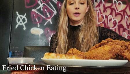 Fried Chicken Eating