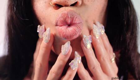 Goddess Hands Mesmerize 2- Ebony Femdom Goddess Rosie Reed Long Fingers Hand Fetish Mesmerize- standard definition