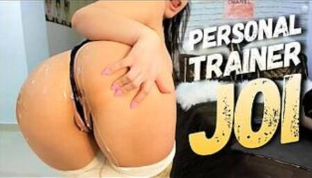 ** TRY NOT TO CUM ** YOUR PERSONAL TRAINER - JOI JERK OFF INSTRUCTIONS CUM IN MY ASS b.!  - SUA Personal Trainer Comandando Tua Punheta - Creampie