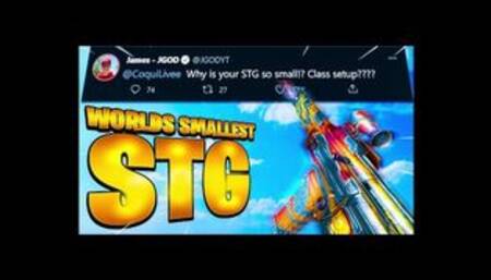 the *SMALLEST* BEST SMG in VANGUARD! (STG BEST CLASS SETUP) CoD Vanguard