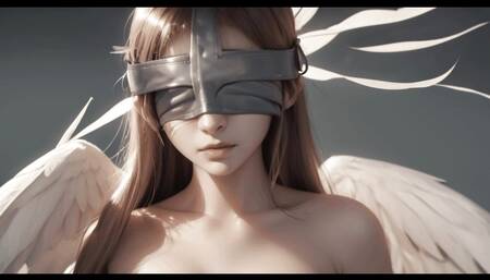 AI generated Angewomon (Digimon)