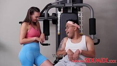 Sexual training at the gym - Emily Thorne