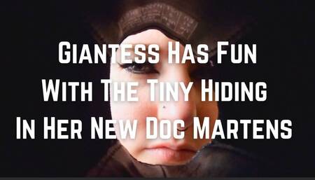 Giantess Finds A Tiny In Her Shoes And Punishes Him- 1080p