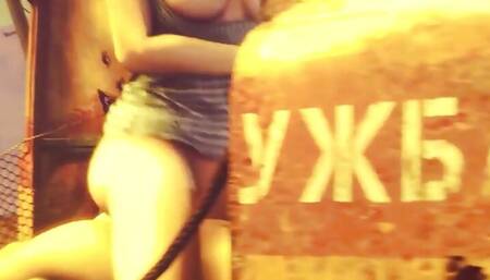 Sex with a Hot Russian Marine