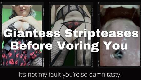 Giantess Lets You Jerk Off Before Eating You- 1080p