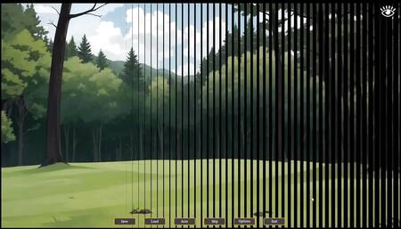 TOMBOY Sex in forest HENTAI Game Ep.1 outdoor BLOWJOB while hiking with my GF